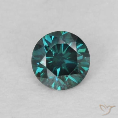 Diamant Bleu naturelle Tour, 0.06 ct, VS