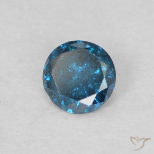 Diamant Bleu naturelle Tour, 0.04 ct, VS-SI