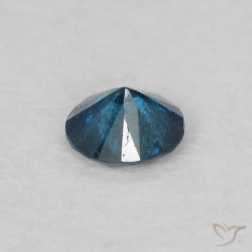 Diamant Bleu naturelle Tour, 0.04 ct, VS-SI