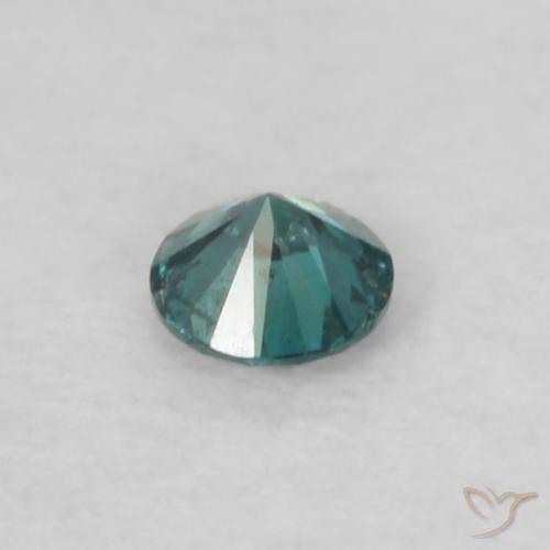 Diamant Vert naturelle Tour, 0.04 ct, VS-SI