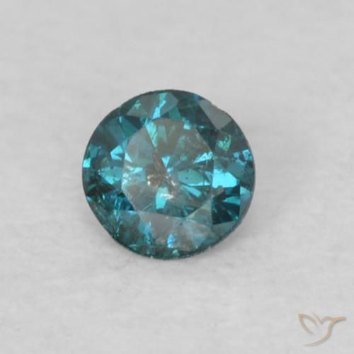 Diamant Bleu naturelle Tour, 0.05 ct, VS-SI