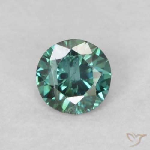 0.05ct Naturel Vert Diamant, Tour, VS-SI