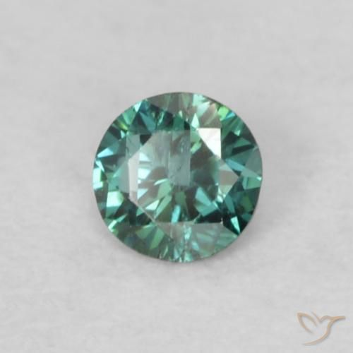 Diamant Vert naturelle Tour, 0.05 ct, VS-SI