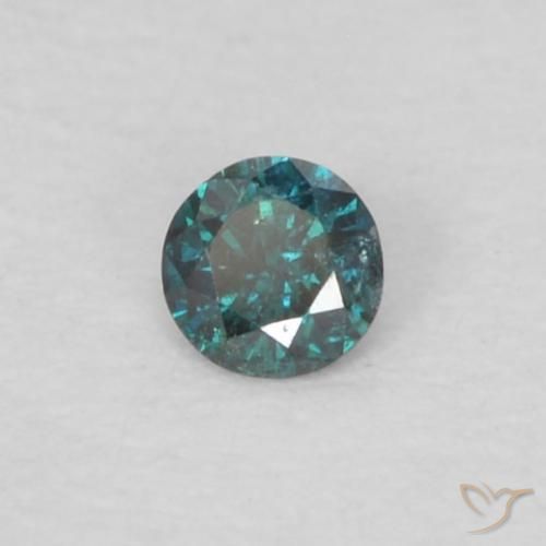 Diamant Bleu naturelle Tour, 0.03 ct, VS-SI