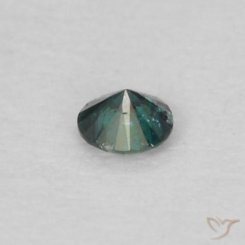 Diamant Bleu naturelle Tour, 0.03 ct, VS-SI