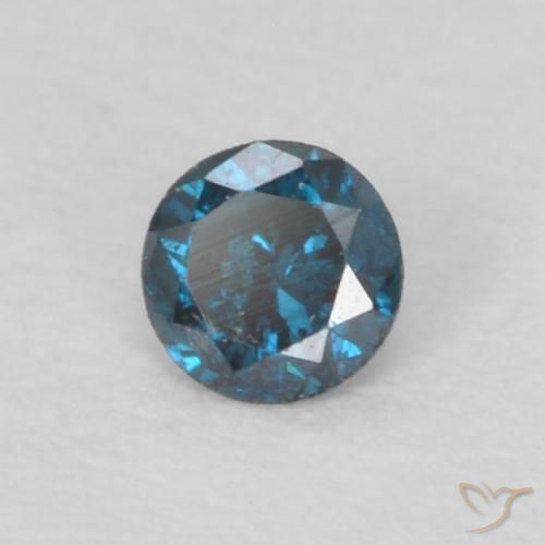 Diamant Bleu naturelle Tour, 0.06 ct, VS-SI