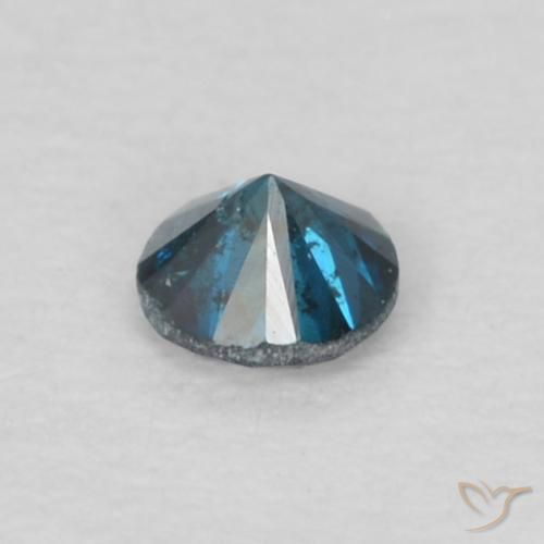 Diamant Bleu naturelle Tour, 0.06 ct, VS-SI