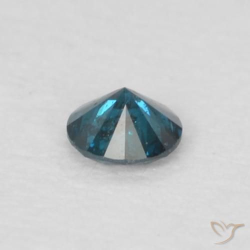 Diamant Bleu naturelle Tour, 0.05 ct, VS-SI