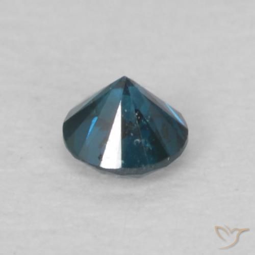 Diamant Bleu naturelle Tour, 0.07 ct, VS-SI