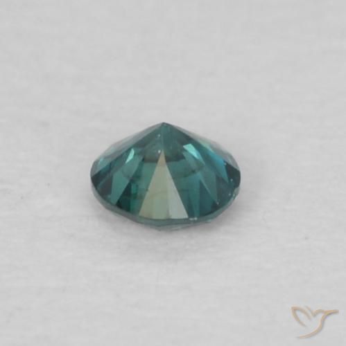 Diamant Vert naturelle Tour, 0.04 ct, VS-SI
