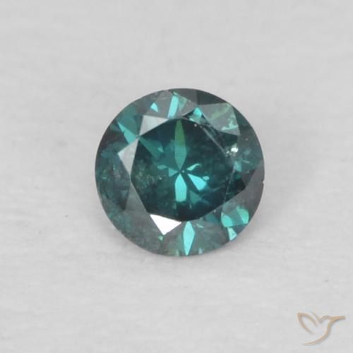 0.06ct Naturel Vert Diamant, Tour, VS-SI