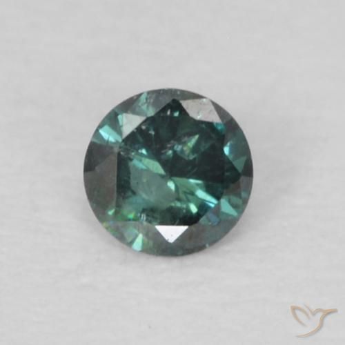 0.04ct Naturel Vert Diamant, Tour, VS-SI