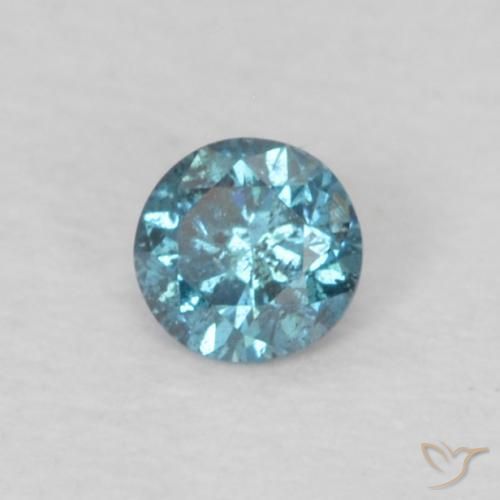 Diamant Bleu naturelle Tour, 0.05 ct, VS-SI