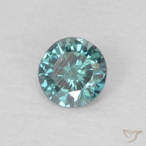 Diamant Bleu naturelle Tour, 0.05 ct, VS-SI