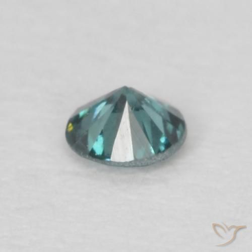 Diamant Bleu naturelle Tour, 0.05 ct, VS-SI