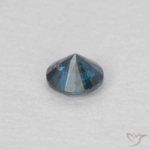 Diamant Bleu naturelle Tour, 0.04 ct, VS-SI