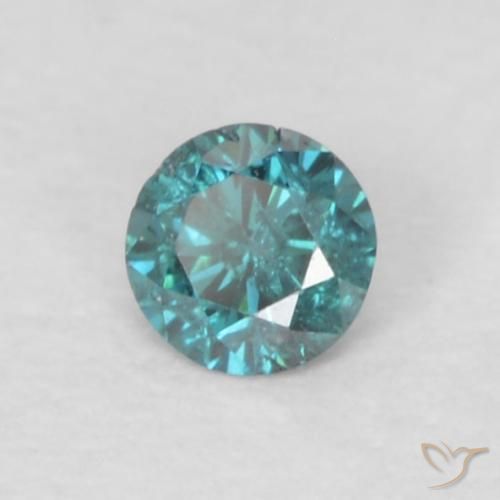 Diamant Bleu naturelle Tour, 0.05 ct, VS-SI