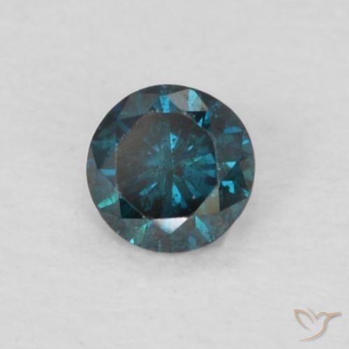 Diamant Bleu naturelle Tour, 0.05 ct, VS