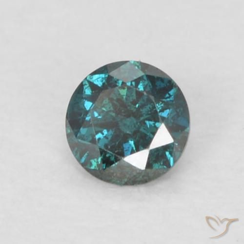 Diamant Bleu naturelle Tour, 0.06 ct, VS