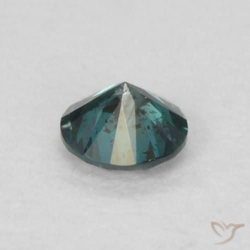 Diamant Bleu naturelle Tour, 0.06 ct, VS