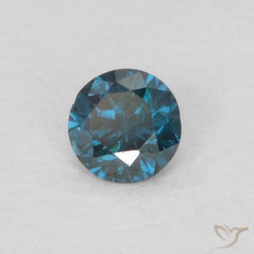 Diamant Bleu naturelle Tour, 0.05 ct, VS