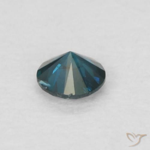 Diamant Bleu naturelle Tour, 0.05 ct, VS