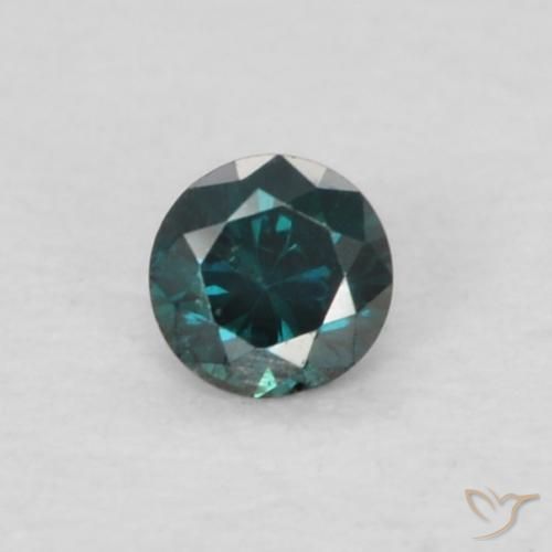 Diamant Bleu naturelle Tour, 0.04 ct, VS
