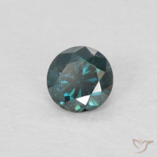 Diamant Bleu naturelle Tour, 0.04 ct, VS