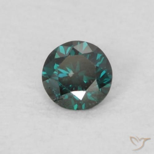 Diamant Vert naturelle Tour, 0.05 ct, VS