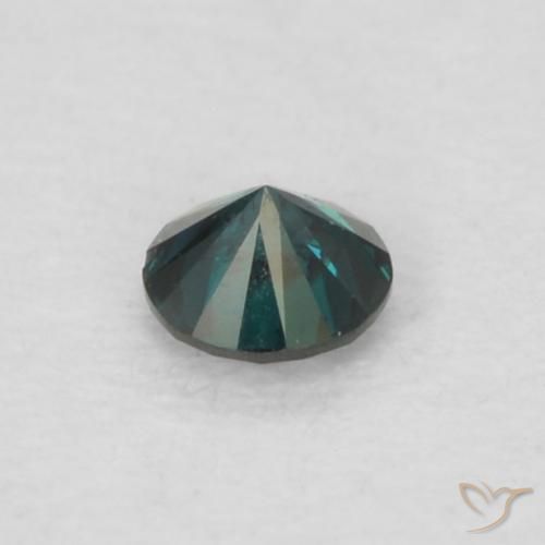 Diamant Vert naturelle Tour, 0.05 ct, VS