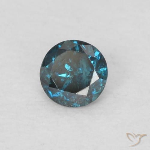 Diamant Bleu naturelle Tour, 0.06 ct, VS