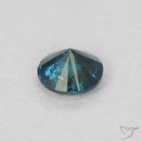 Diamant Bleu naturelle Tour, 0.06 ct, VS