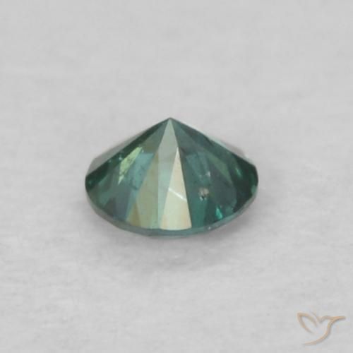 Diamant Vert naturelle Tour, 0.06 ct, VS
