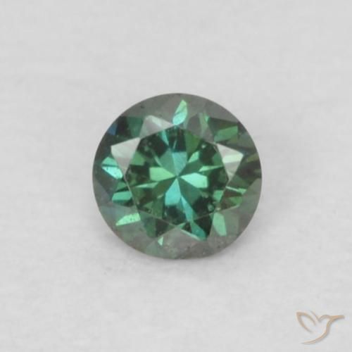 0.05ct Naturel Vert Diamant, Tour, VS