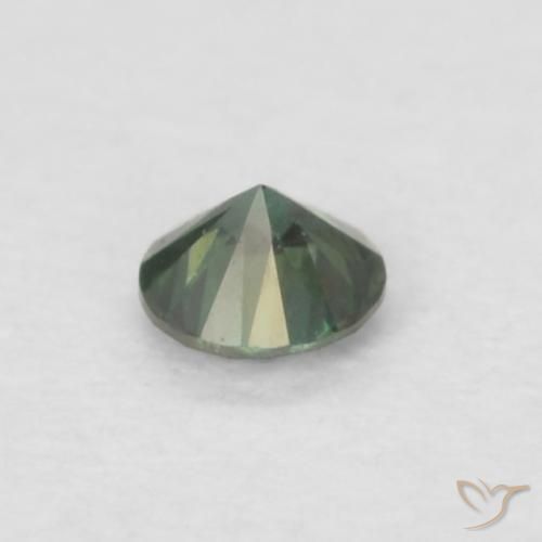 Diamant Vert naturelle Tour, 0.05 ct, VS