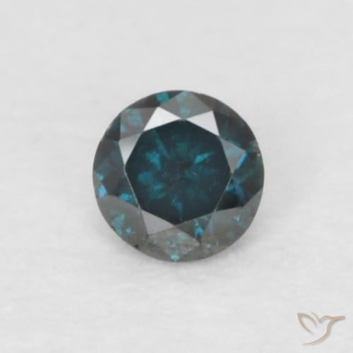 Diamant Bleu naturelle Tour, 0.05 ct, VS