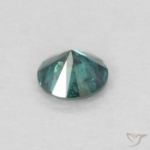 Diamant Vert naturelle Tour, 0.05 ct, VS