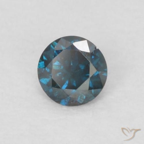 Diamant Bleu naturelle Tour, 0.05 ct, VS