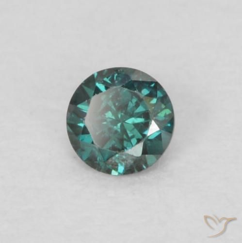 Diamant Vert naturelle Tour, 0.04 ct, VS