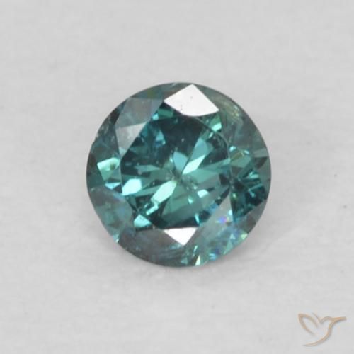 0.06ct Naturel Vert Diamant, Tour, VS-SI