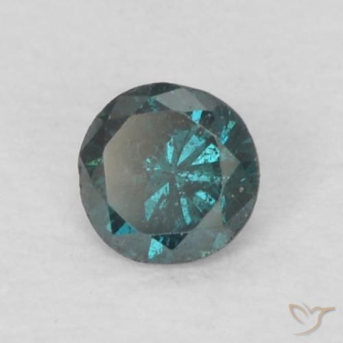 Diamant Bleu naturelle Tour, 0.07 ct, VS-SI