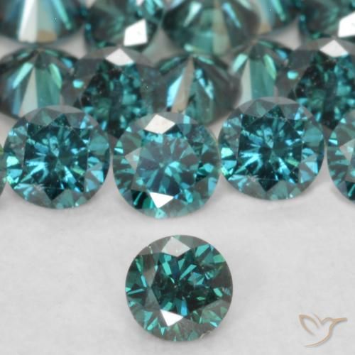 0.06ct Naturel Vert Diamant, Tour, VVS-VS