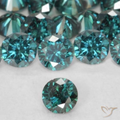 Diamant Vert naturelle Tour, 0.06 ct, VVS-VS
