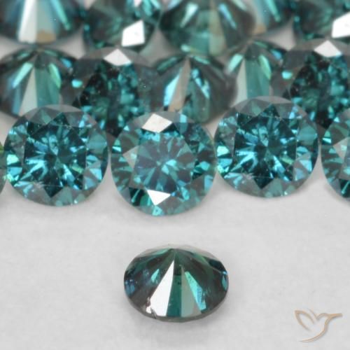 Diamant Vert naturelle Tour, 0.06 ct, VVS-VS