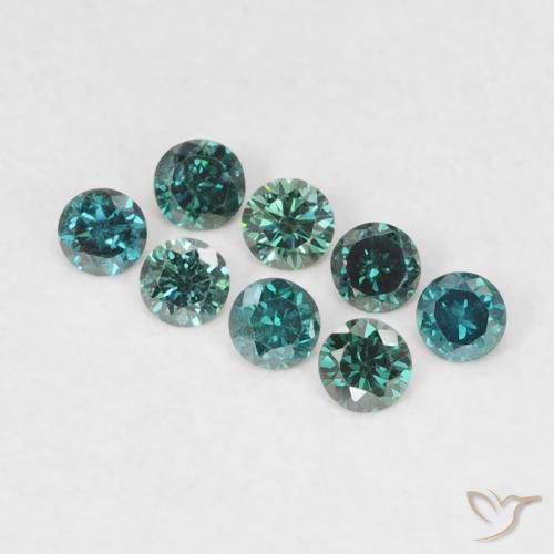 0.03ct Naturel Vert Diamant, Tour, VVS-VS