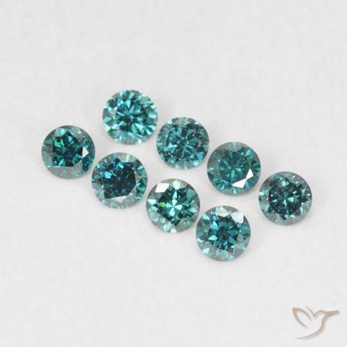 0.03ct Naturel Vert Diamant, Tour, VVS-VS