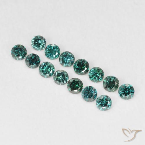 0.03ct Naturel Vert Diamant, Tour, VVS-VS
