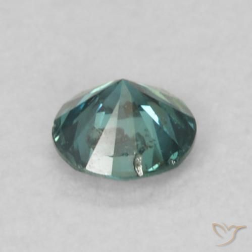 Diamant Vert naturelle Tour, 0.08 ct, VS