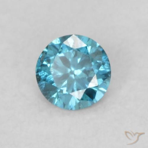 Diamant Bleu naturelle Tour, 0.06 ct, VS