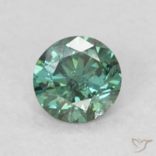 0.08ct Naturel Vert Diamant, Tour, VS